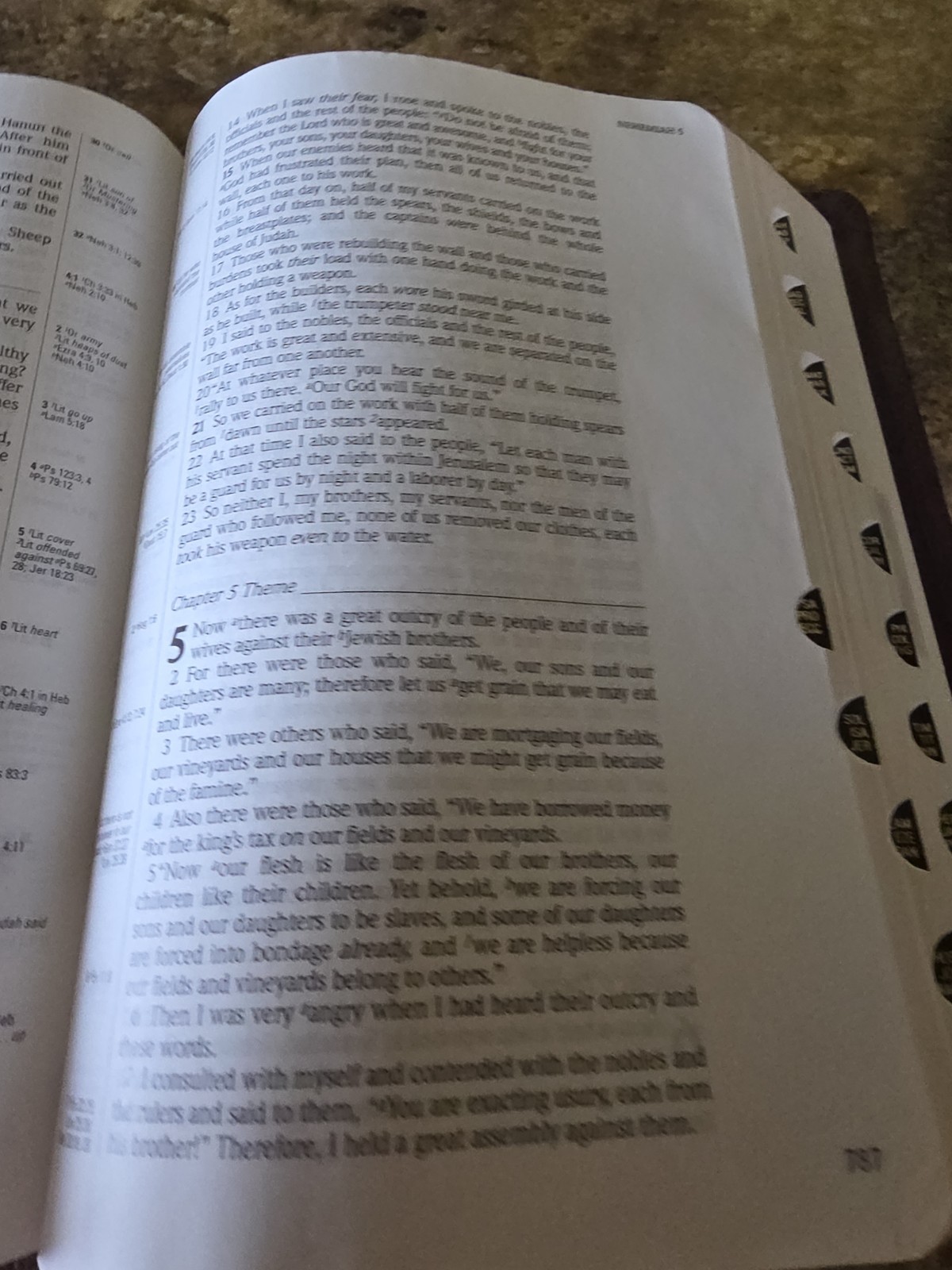 The New Inductive Study Bible NASB Updated Edition Genuine Leather Burgundy Tabs