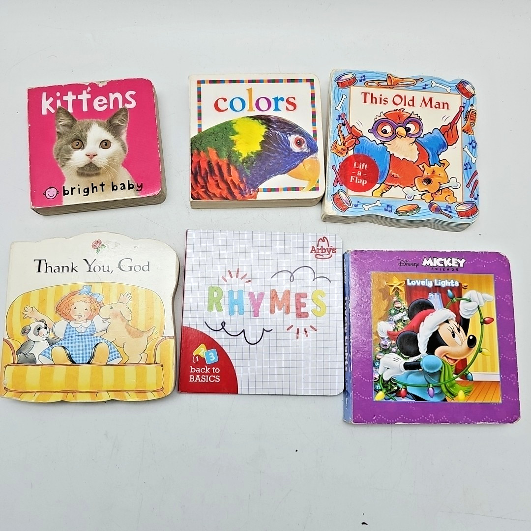 30 Children BOARD BOOK Lot Hardcover Baby Toddler Preschool Kids Small