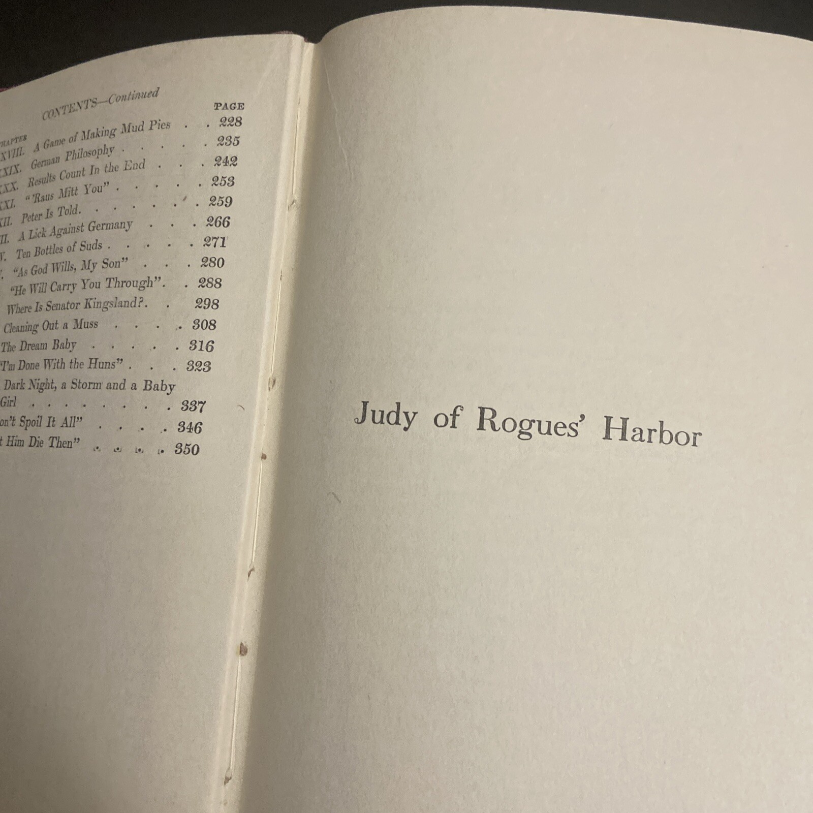 Judy of Rogue’s Harbor Grace Miller White 1918 Dunlap