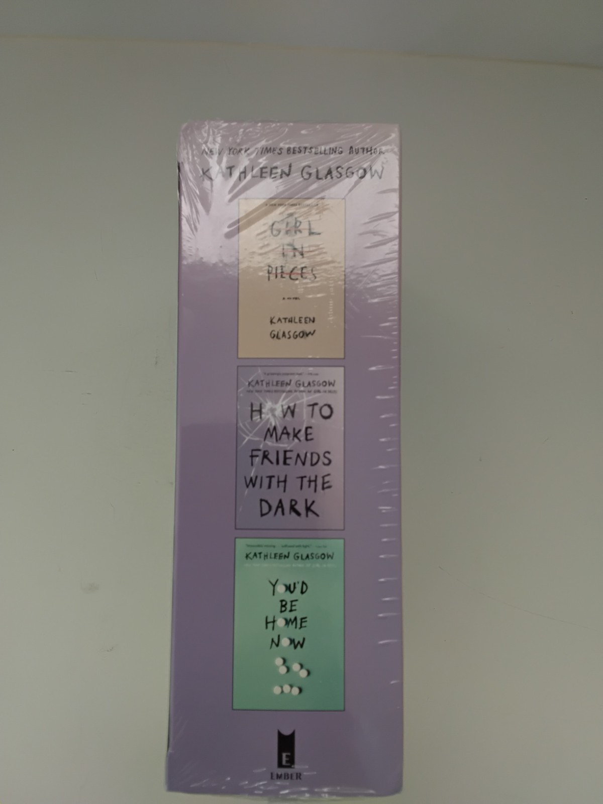 Kathleen Glasgow 3 Book Boxed Set Brand New Sealed Girl In Pieces & 2 More Books