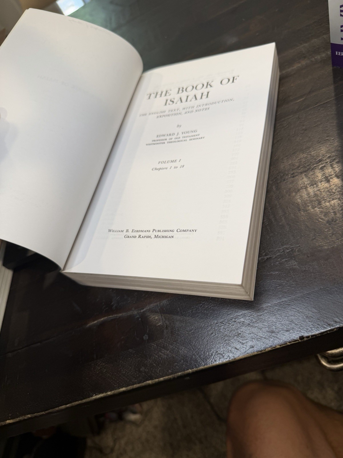 THE BOOK OF ISAIAH (3 Volume Set) By Edward J. Young