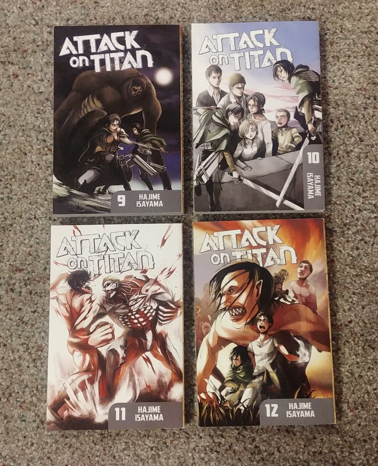 Attack on Titan Manga Volumes 1-28 [Kodansha Comics] *ENGLISH VERSION* NICE!