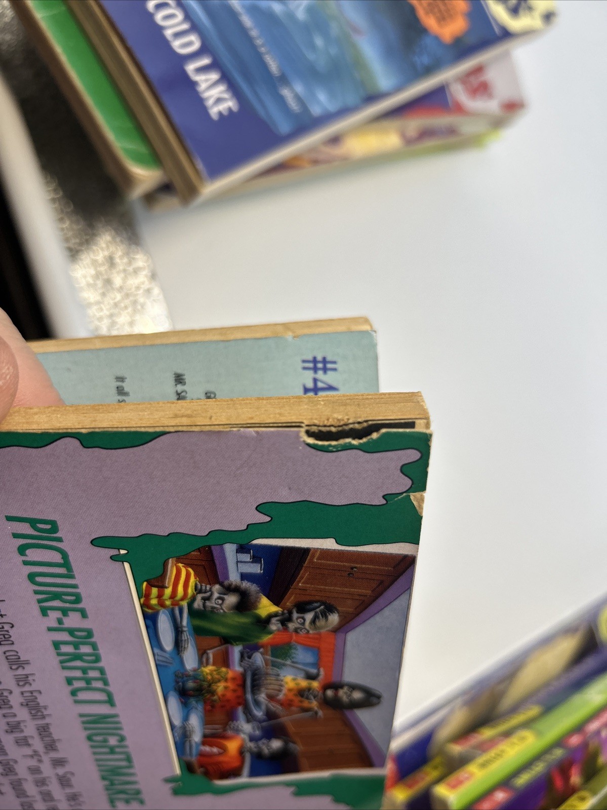 RL Stine Book Lot – 23 Goosebumps Rotten School, Mixed Years, Vintage, 1 Double