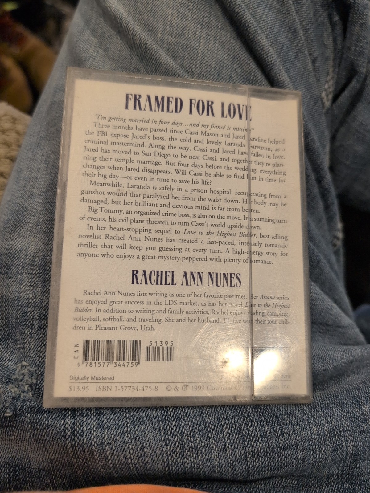 Rachel Ann Nunes 2 Audiobook Lot Framed For Love & Love To The Highest Bidder