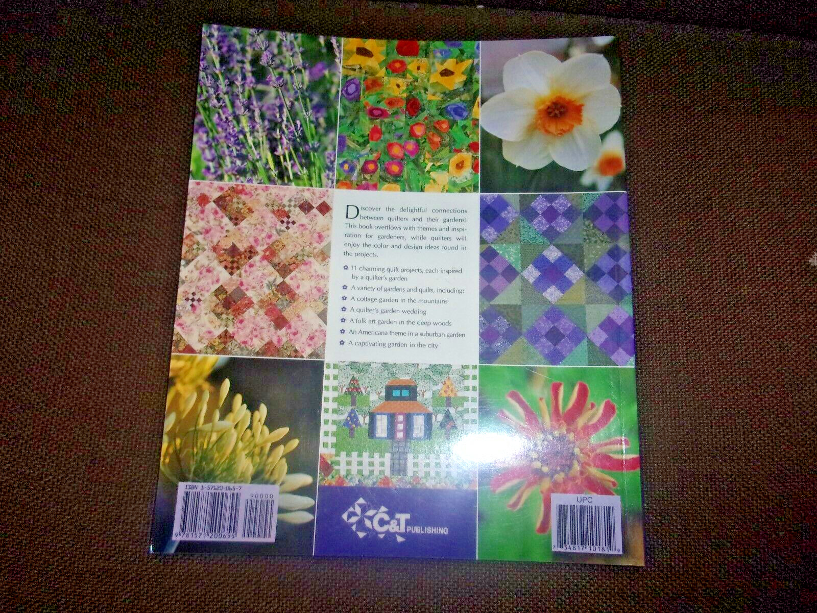 Through the Garden Gate by Wells, Jean & Valori Quilters and their gardens *