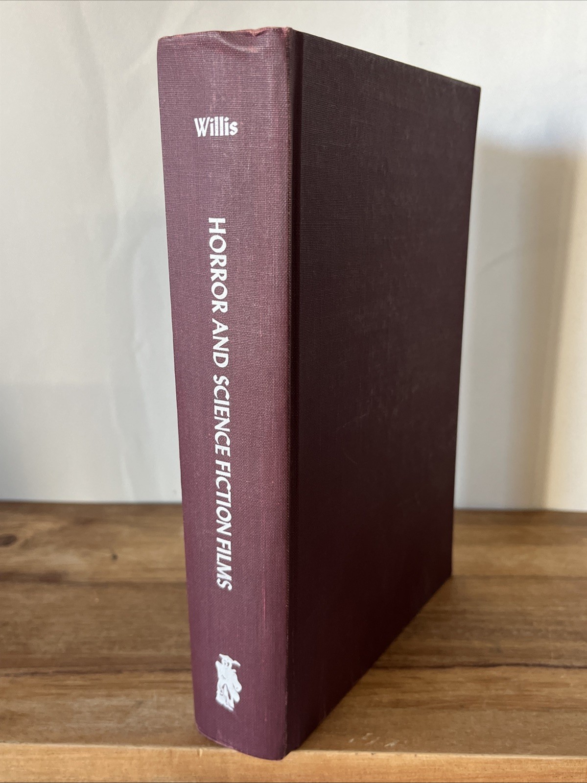 HORROR AND SCIENCE FICTION FILMS: A CHECKLIST – DON C. WILLIS – HC