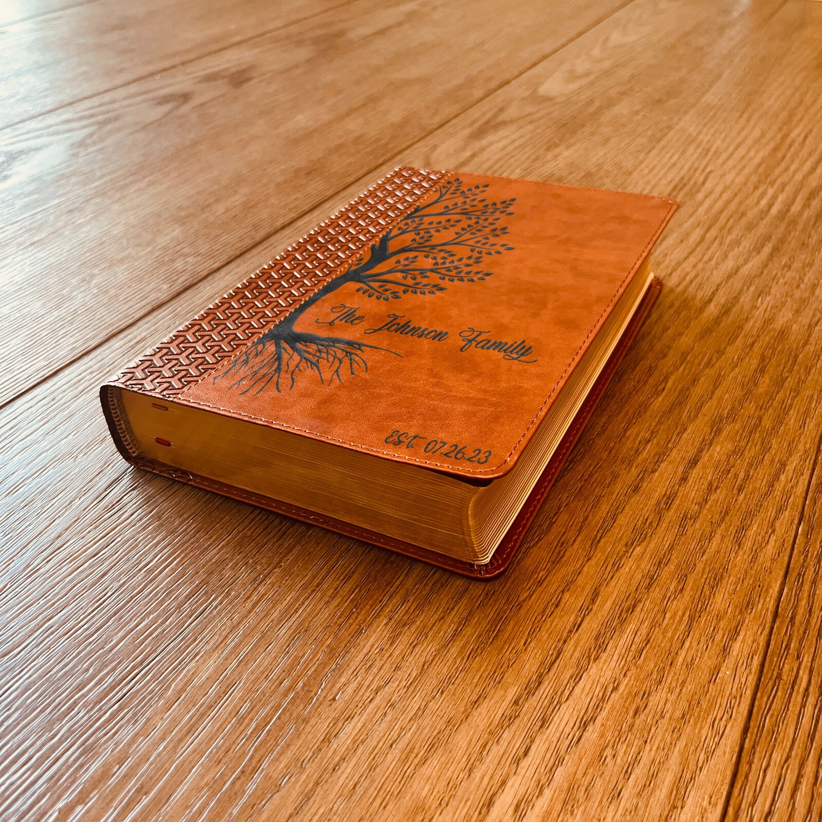 Personalized Family Bible, Custom KJV Family Tree Study Bible, Wedding Gift