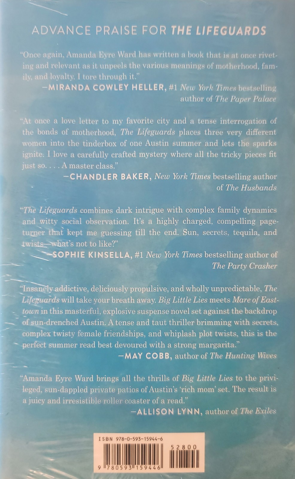 Lifeguards : A Novel by Amanda Eyre Ward (2022, Hardcover)