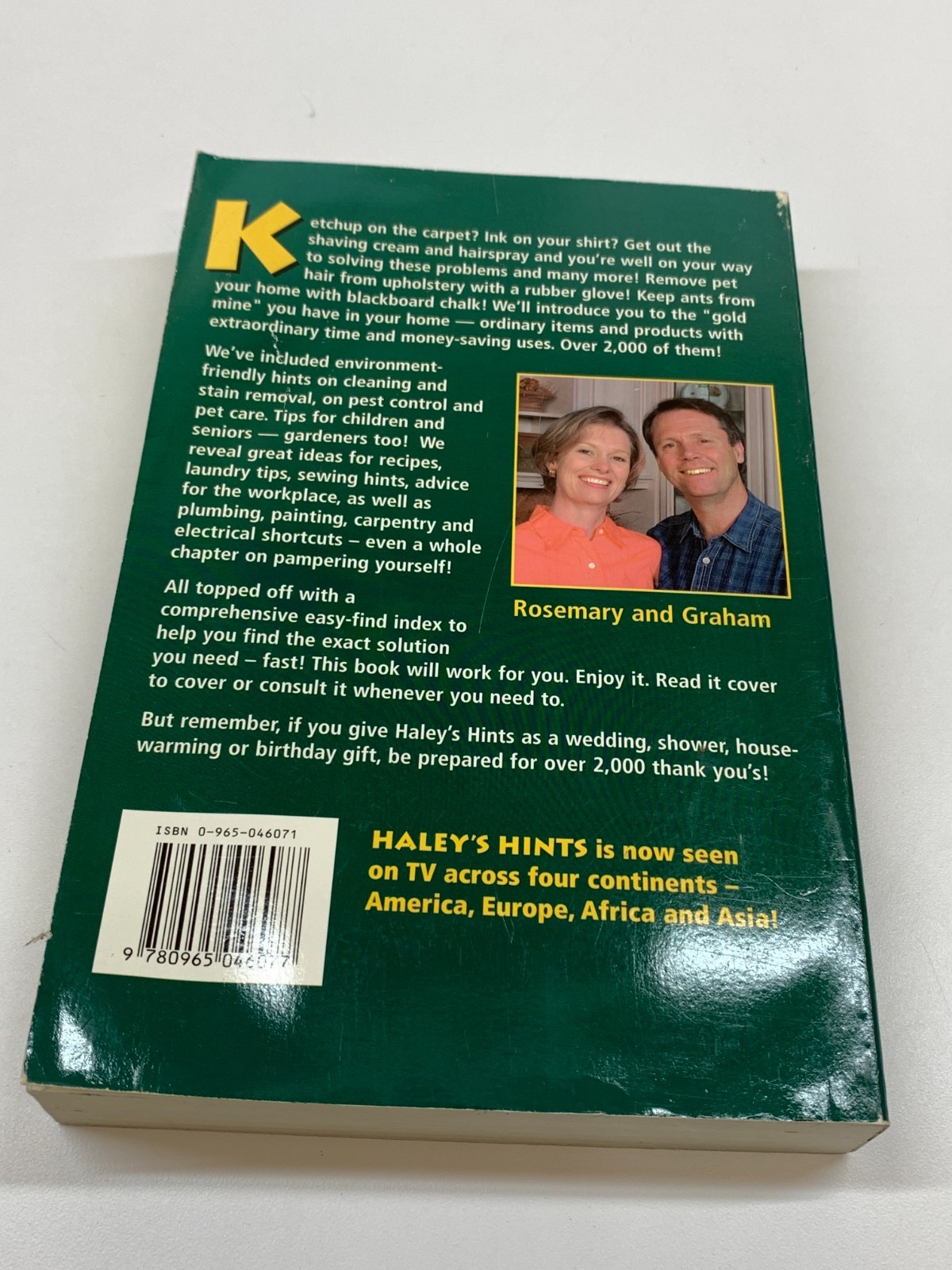 Haley’s Hints A Compilation by Graham and Rosemary Haley Revised Edition 1999 PB