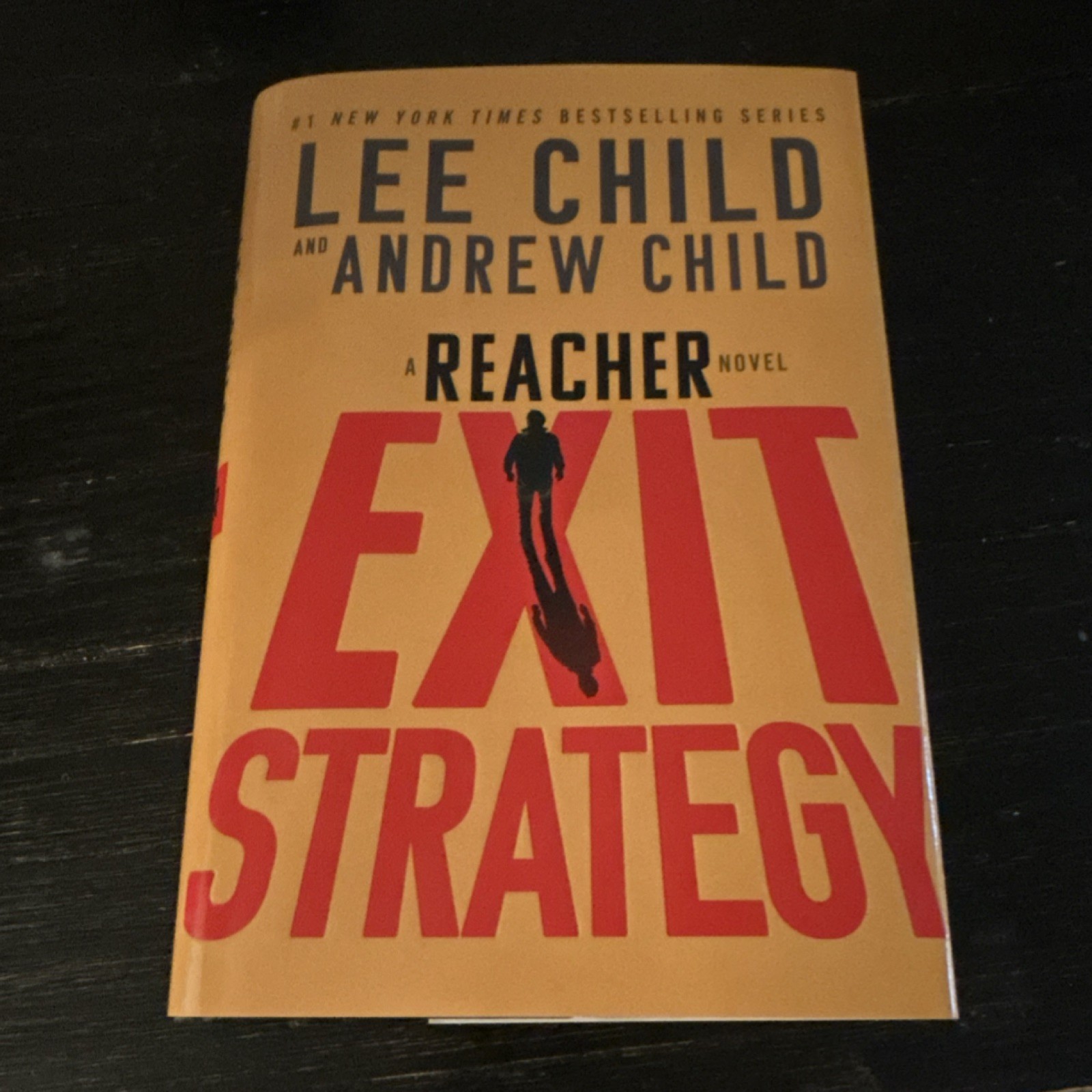 Lee Child & Andrew Child Reacher Novel Exit Strategy Hardcover Thriller