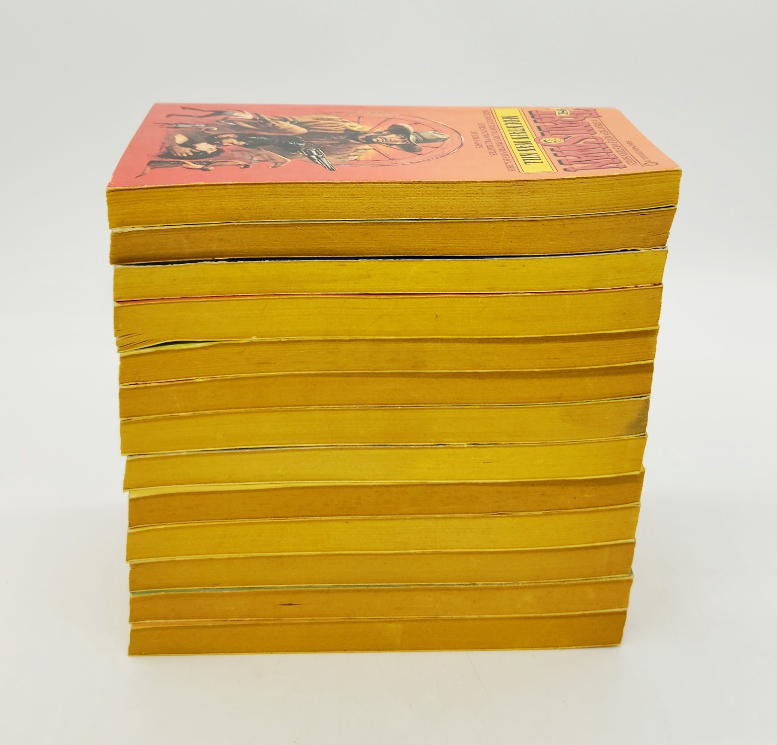 Jon Sharpe lot of 13 different Western paperback books from The Trailsman Series