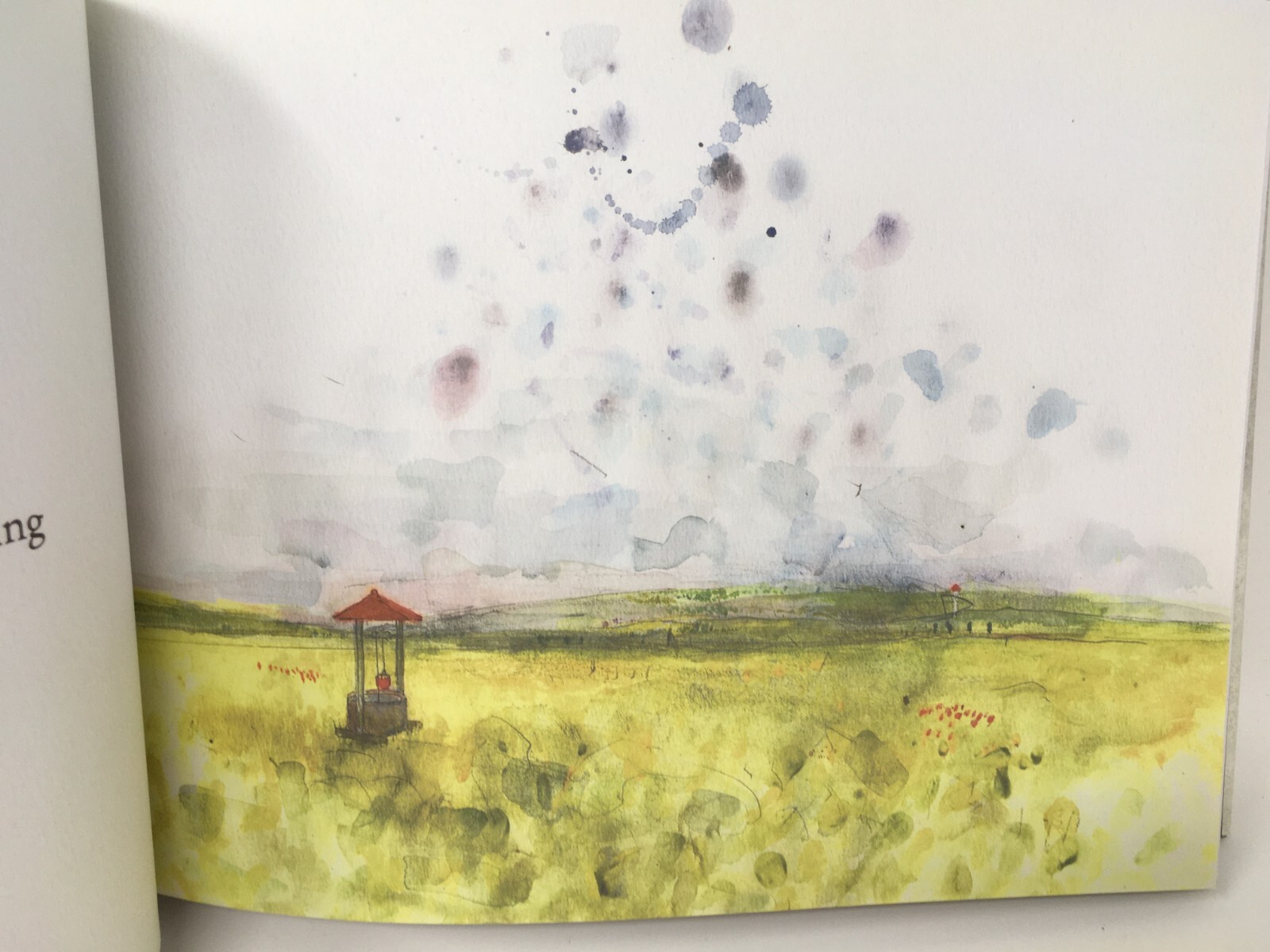 The Well of Being -A Children’s Book for Adults by Jean-Pierre Weill -Watercolor