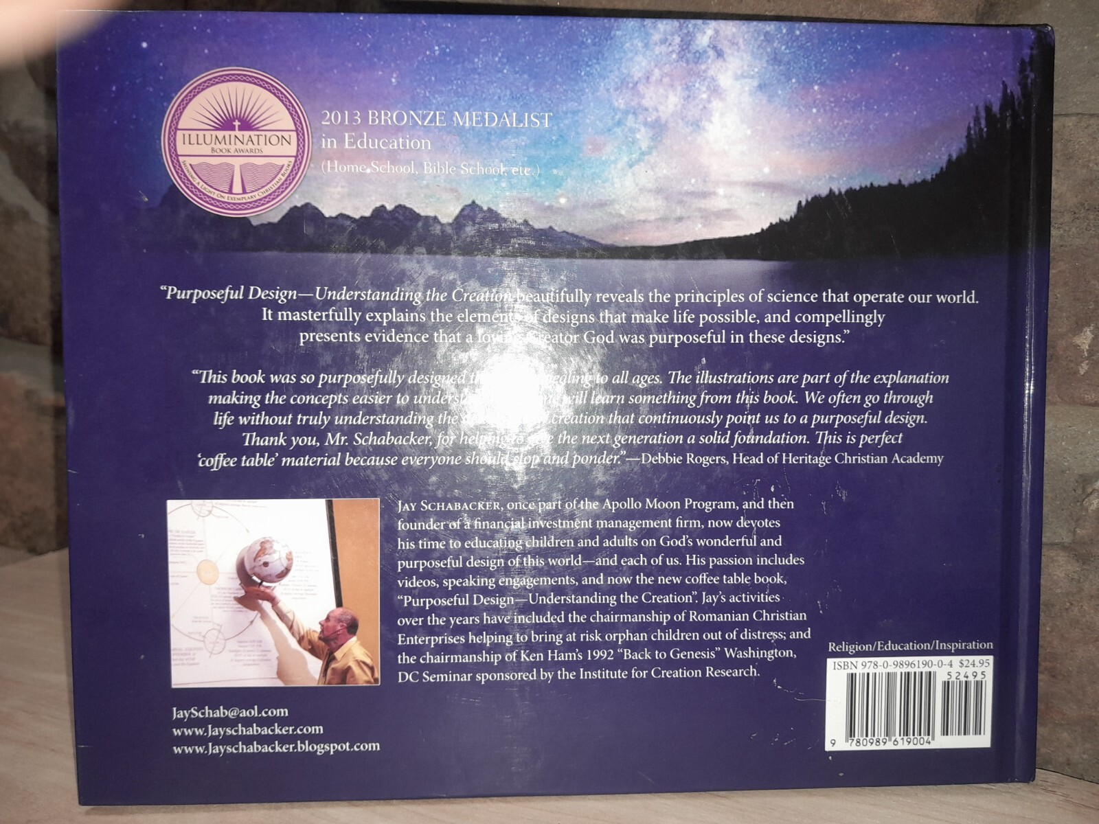 Purposeful Design: Understanding the Creation Jay Schabacker Very Good Hardcover