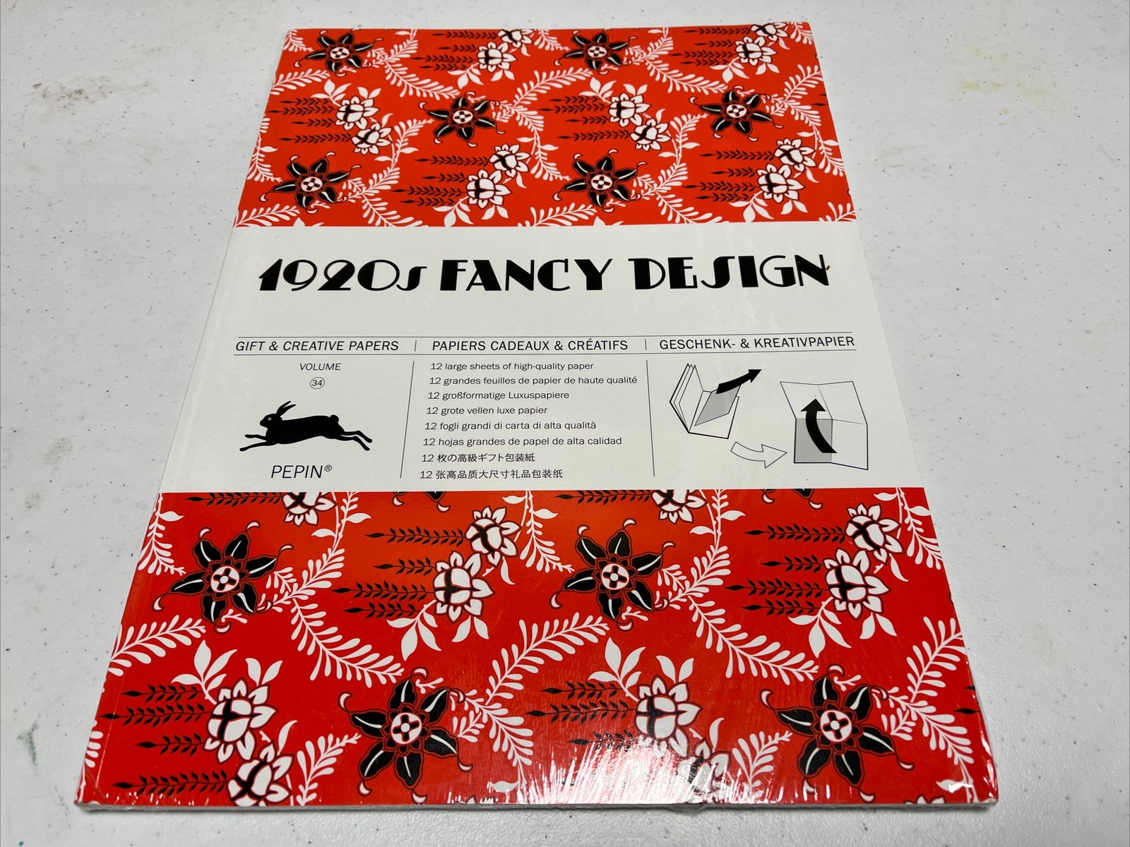 1920S FANCY DESIGNS : GIFT AND CREATIVE PAPER BOOK VOL.34 By Van Pepin Roojen
