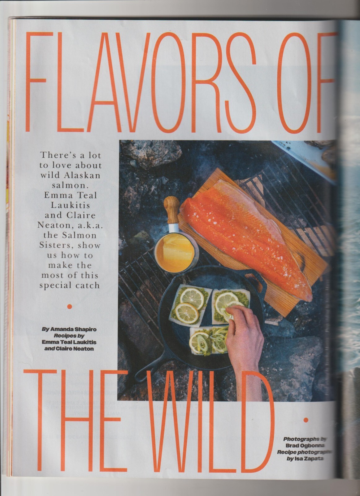 2023 BON APPETIT Magazine Cooking Wild in Alaska, Sea Food, Decorating, Cooking