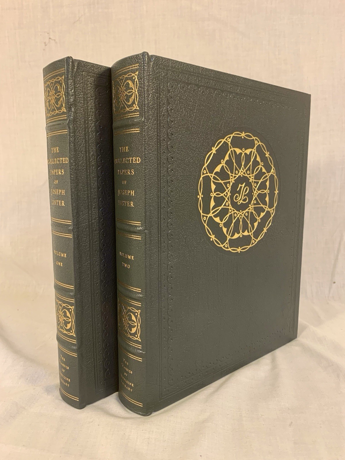 2 Vol COLLECTED PAPERS OF JOSEPH BARON LISTER Classic of Medicine 1979 Near Mint