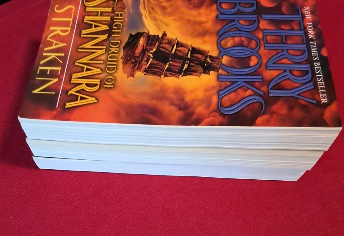 High Druid of Shannara Trilogy By Terry Brooks First Trade Paperback Edition Set
