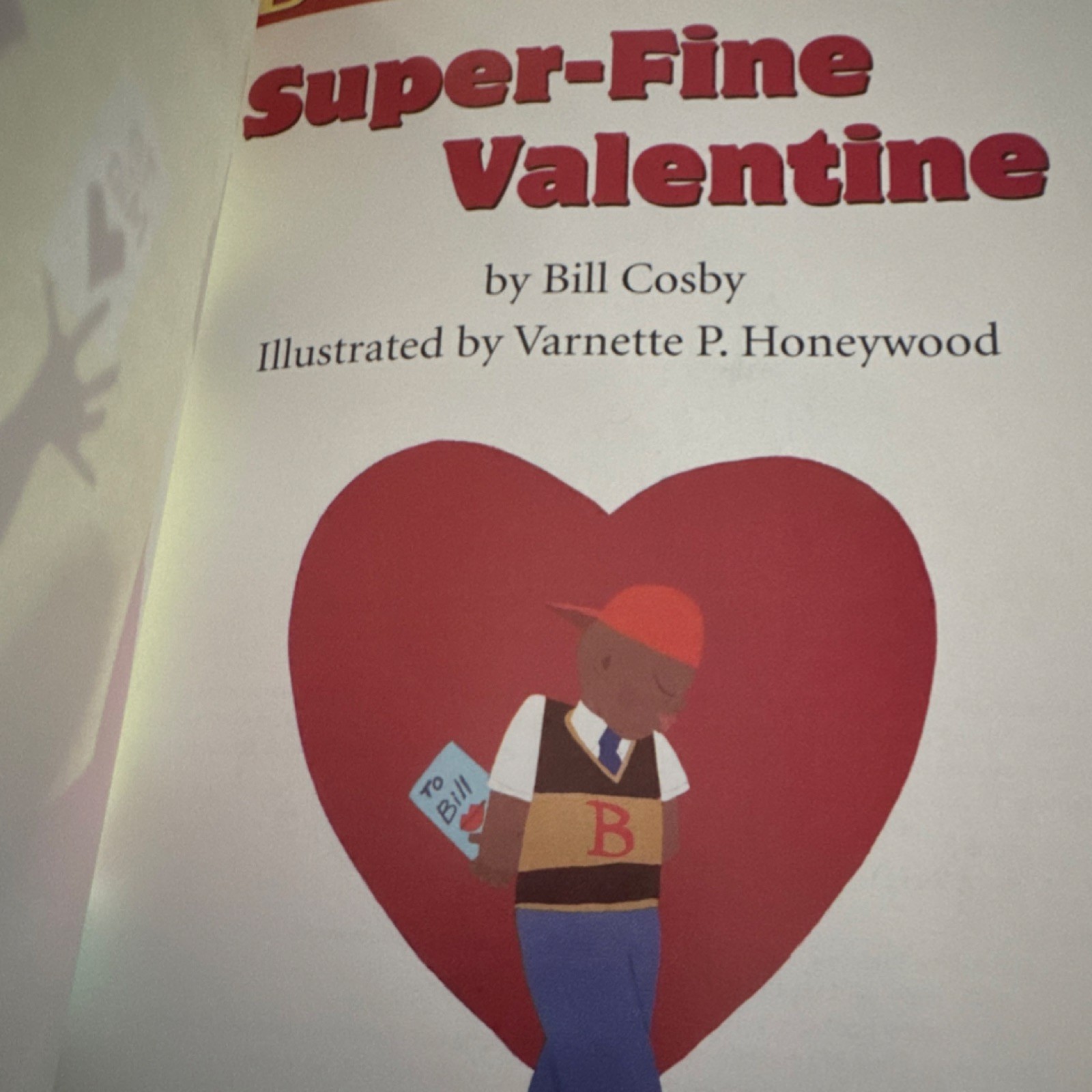 Little Bill: Super-Fine Valentine by Bill Cosby, Illustrated, Scholastic 1998