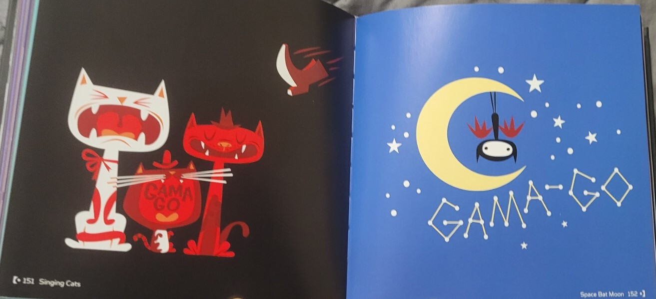 Limited Edition The Art and Design of Gama-Go 3rd printing 2007 HC