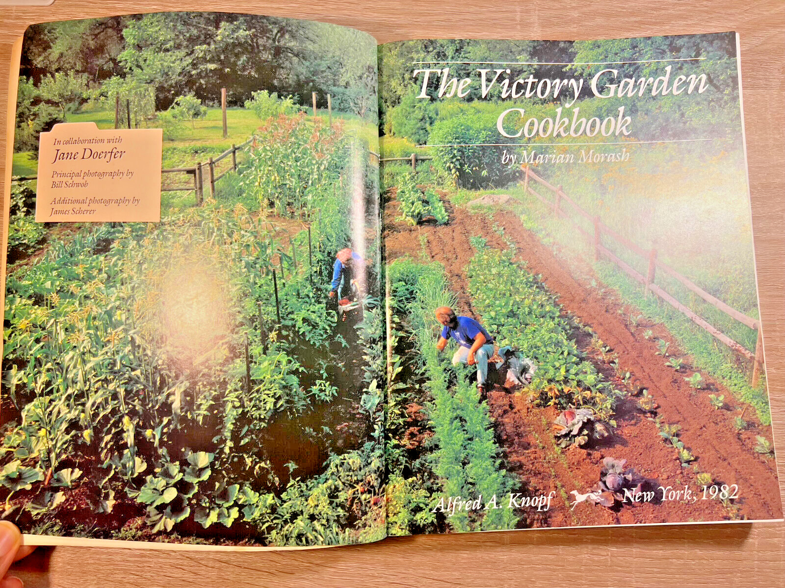 The Victory Garden Cookbook Marian Morash Paperback Book 1984 Vintage Cooking