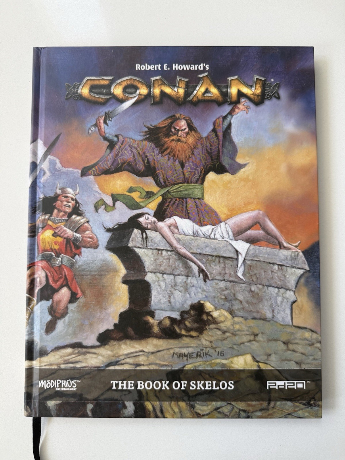 Robert E. Howard’s CONAN: Conan The Barbarian 2d20 RPG Lot Of 3 Books