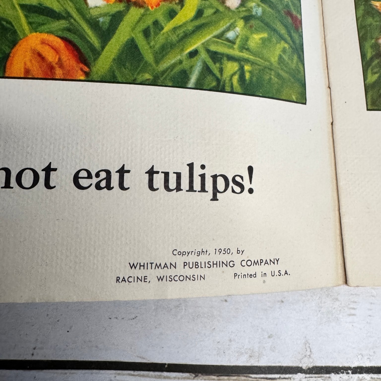 On the Farm Picture Book 1950 Whitman Publishing Vintage Children’s Farm Animals