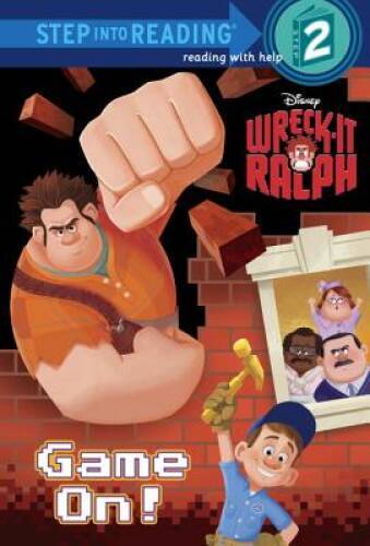 Game On! (Disney Wreck-It Ralph) (Step into Reading) – Paperback – GOOD