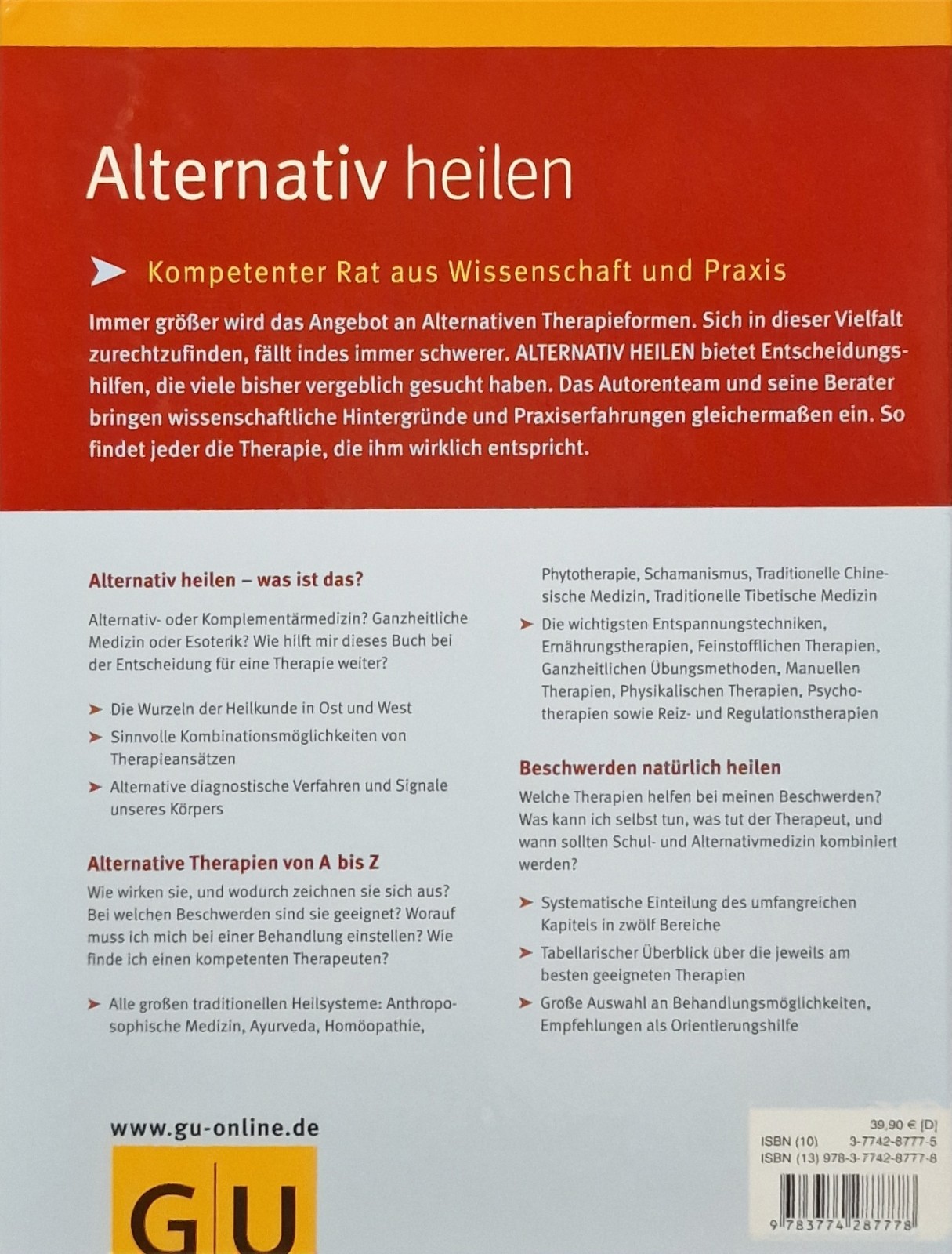 Alternativ heilen – CHRISTOF JÄNICKE|DR. JÖRG GRÜNWALD
