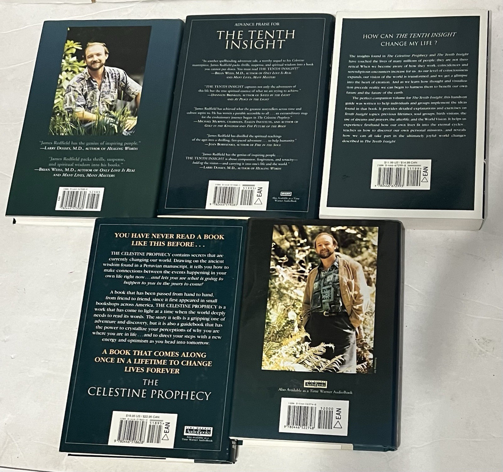 Lot Of 5 James Redfield – 10th Insight Secret Shambhala Celestine 4 HC 1 PB VG+