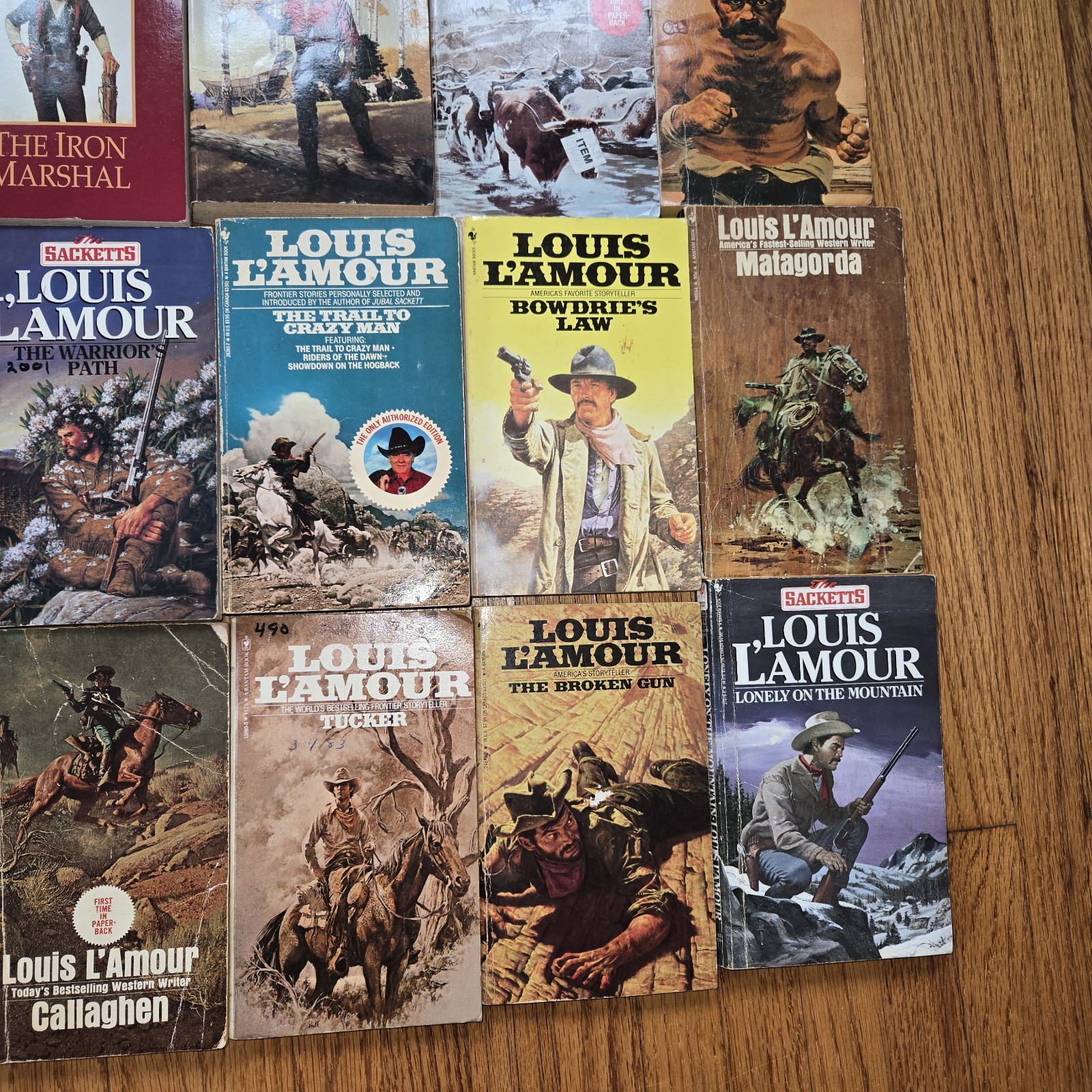 Lot Of 24 Louis L’Amour Western Paperbacks