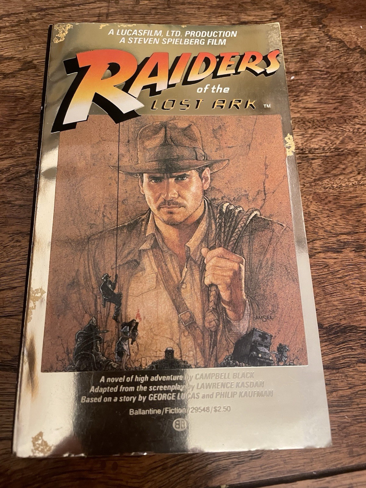 Raiders Of The Lost Ark ~ Campbell Black ~ 1981 (2nd Printing)