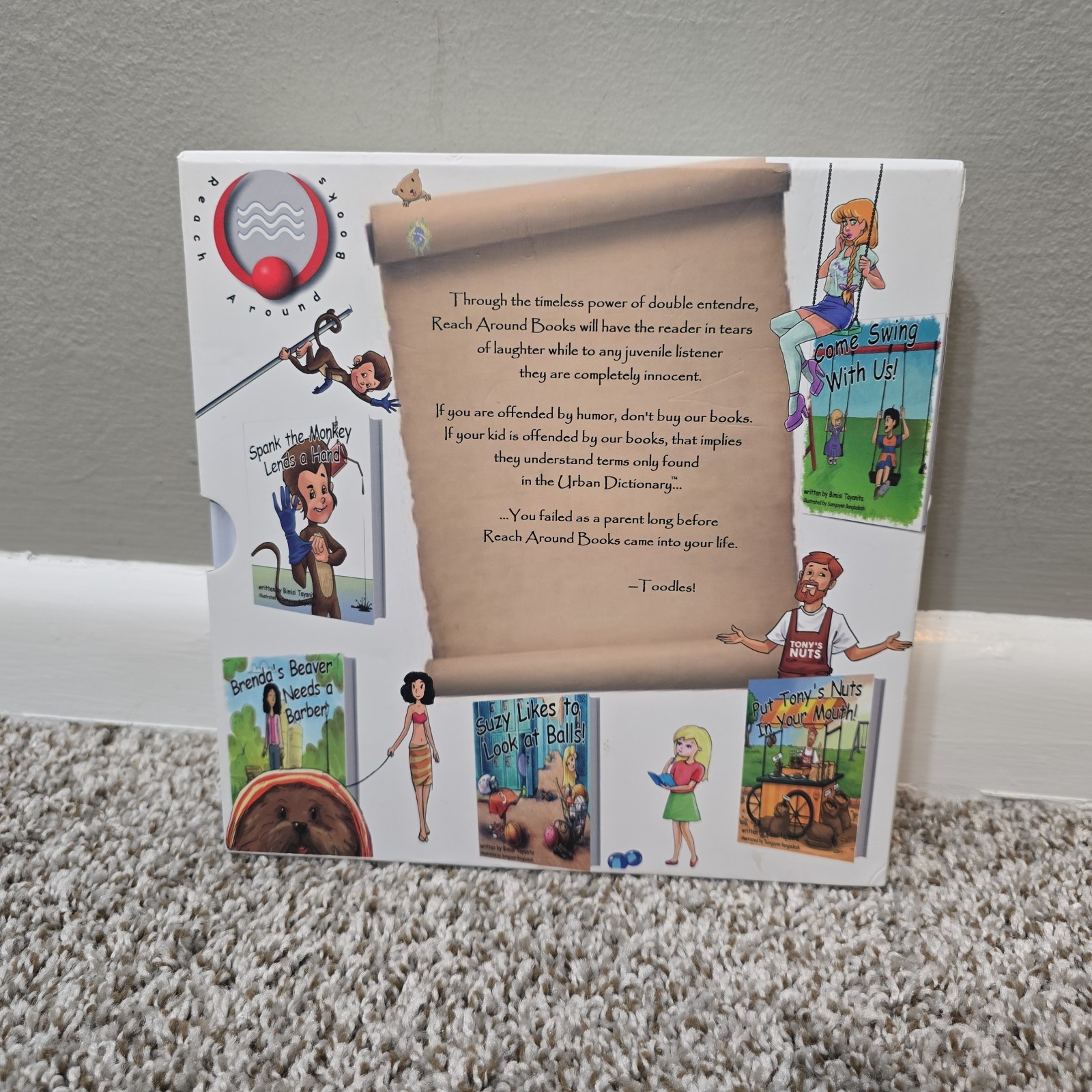 Reach Around Books Season One Box Set 5 Hardcover Books Used