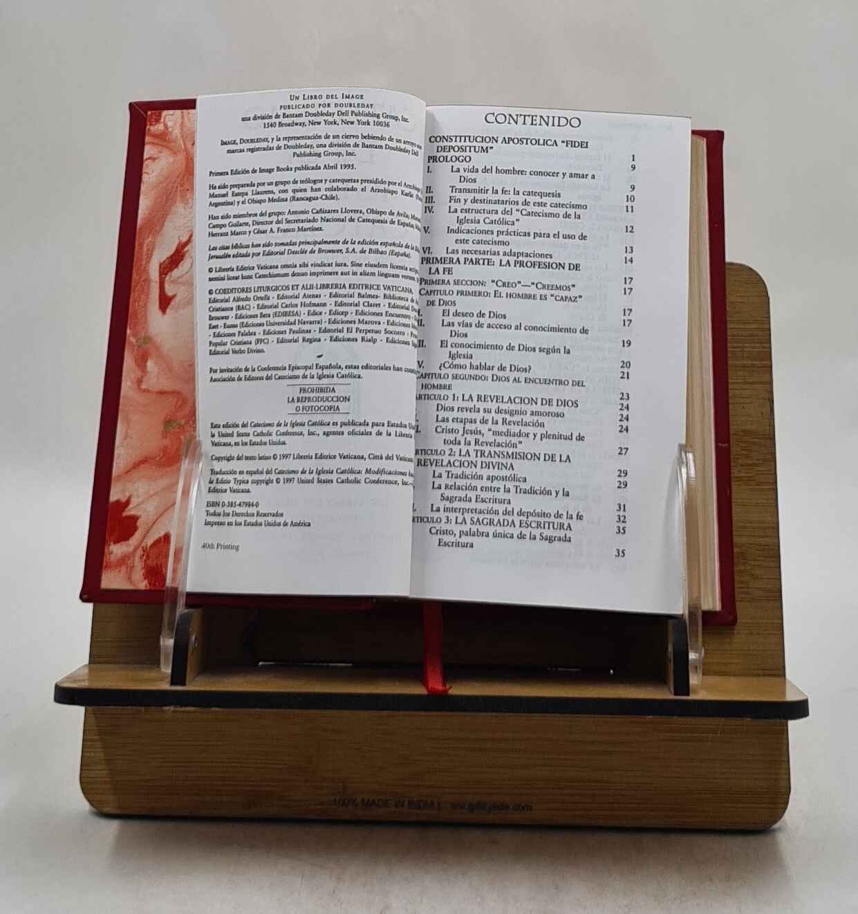 Catecismo de la Iglesia Catolica by U S Catholic Church [PREMIUM LEATHER BOUND]