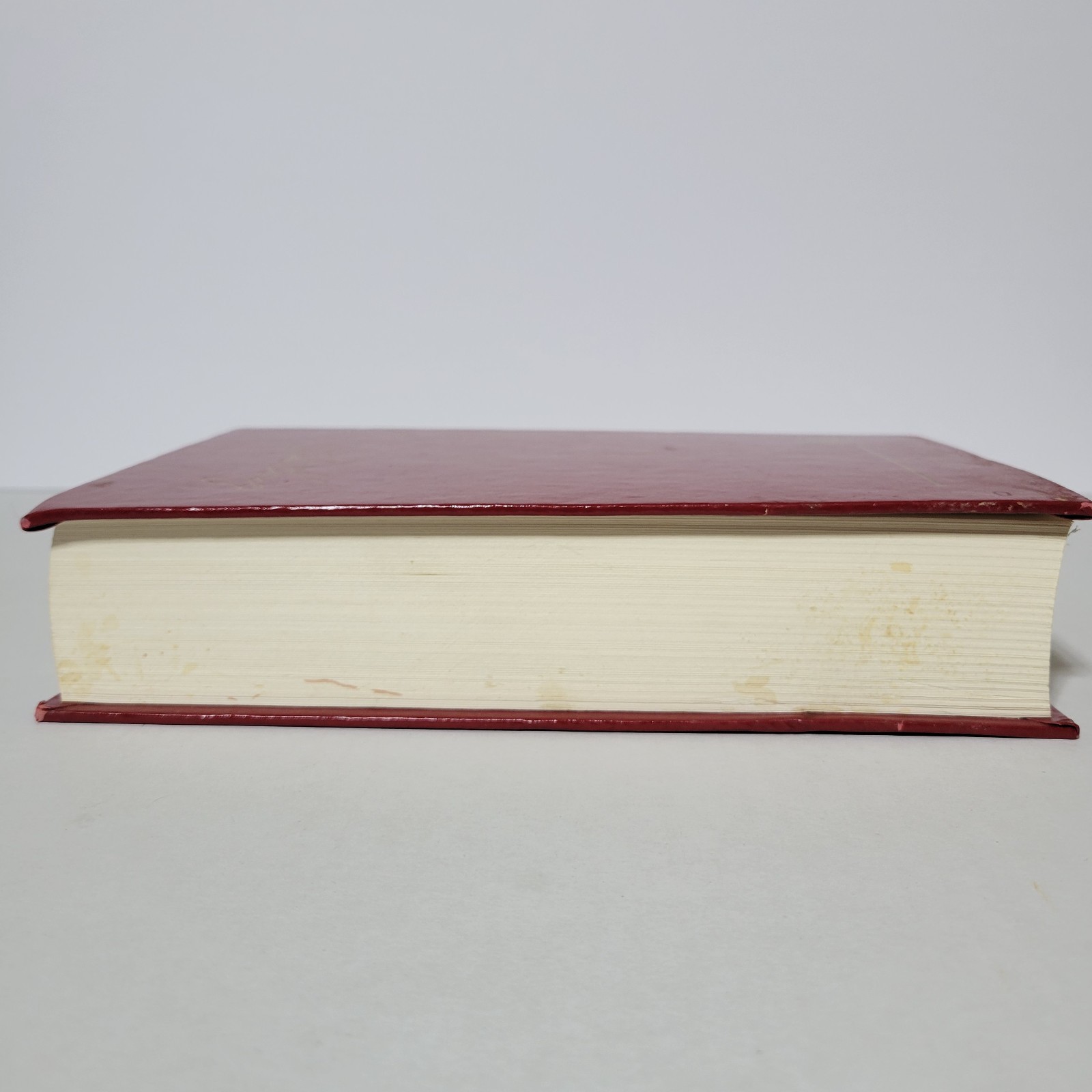 NEEDFUL THINGS Stephen King Library Edition 1991 Red Faux Leather Bound HC