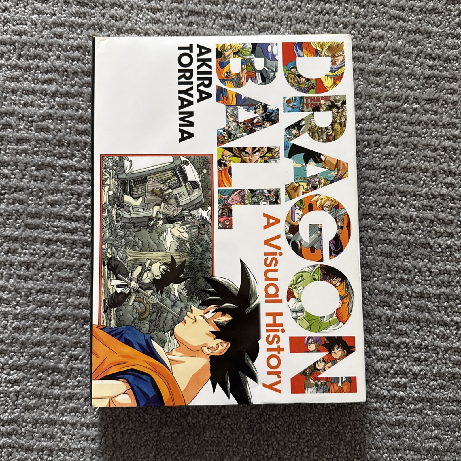 Dragon Ball: A Visual History By Akira Toriyama Hardcover Art Book Manga
