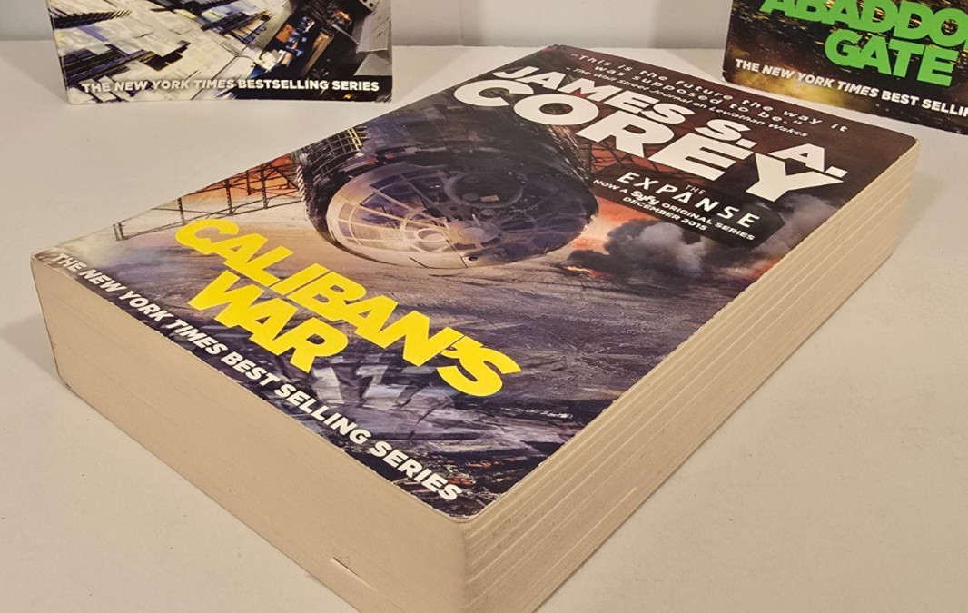 Lot of 3 The Expanse Trade Paperback books 1-3 by James S. A. Corey