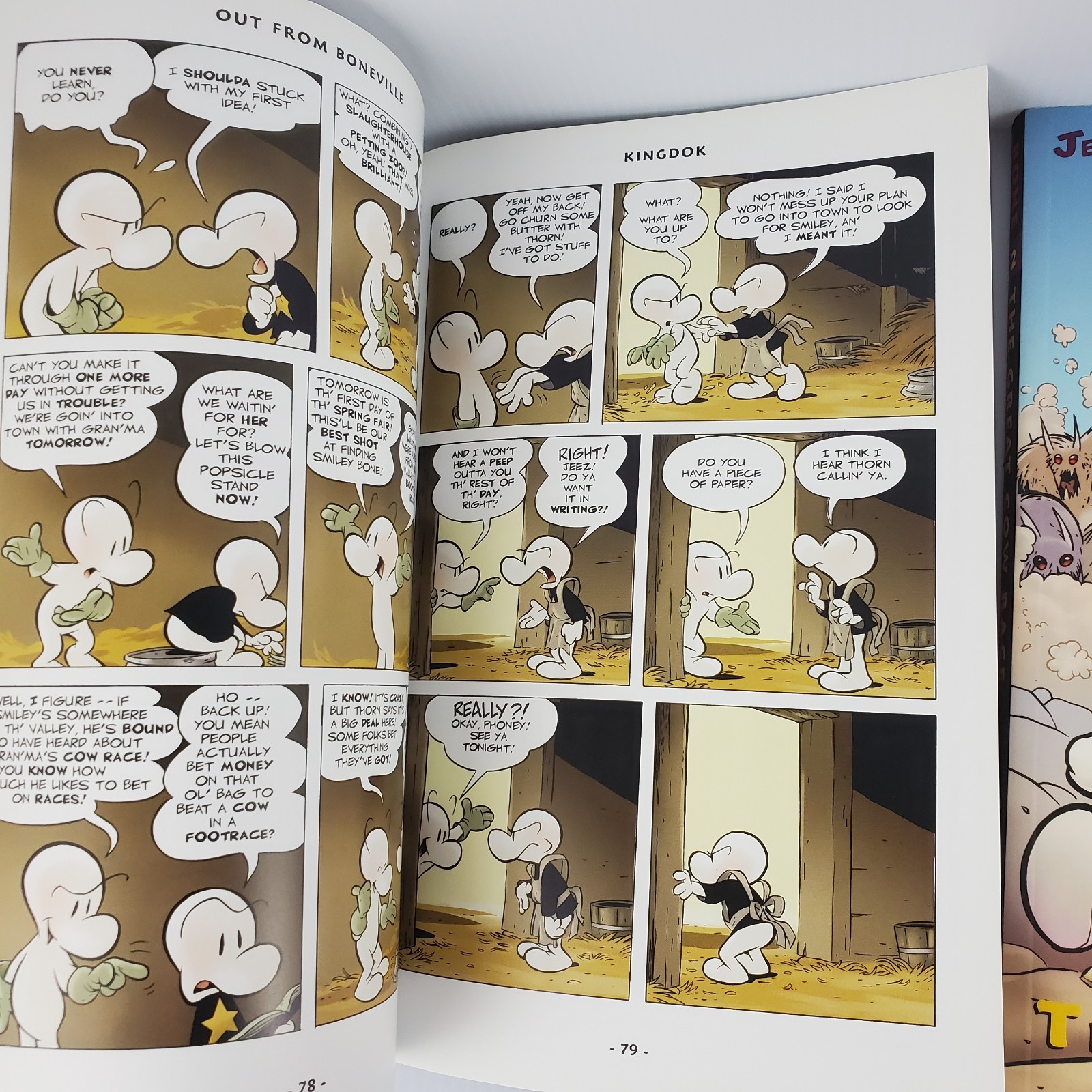 Jeff Smith Volumes 1-9 Bone Comic Series Graphix Scholastic Books Lot Graphic