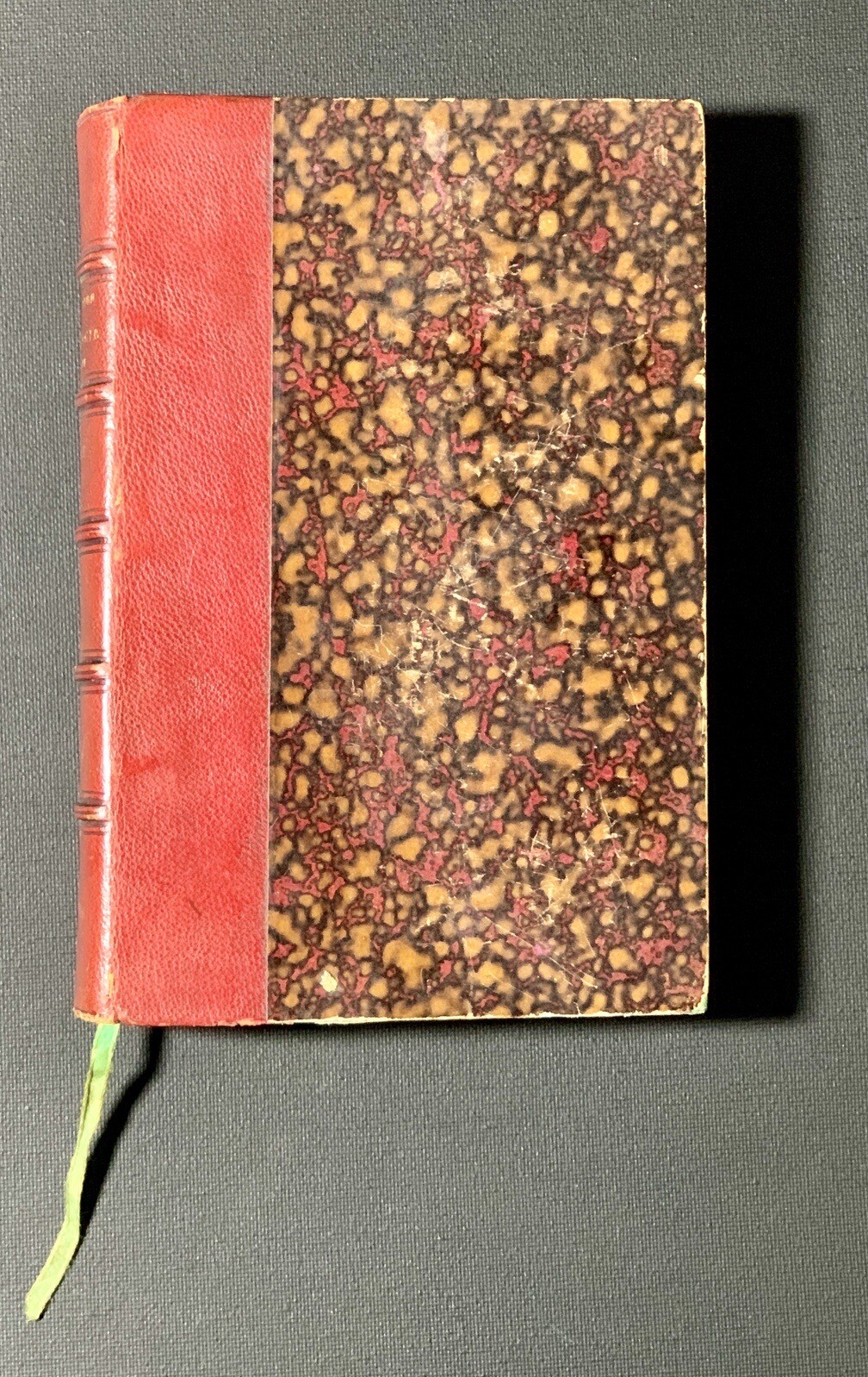 ANTIQUE 19th Century Medical French Book PATHOLOGY diseases DIAGNOSIS Medicine