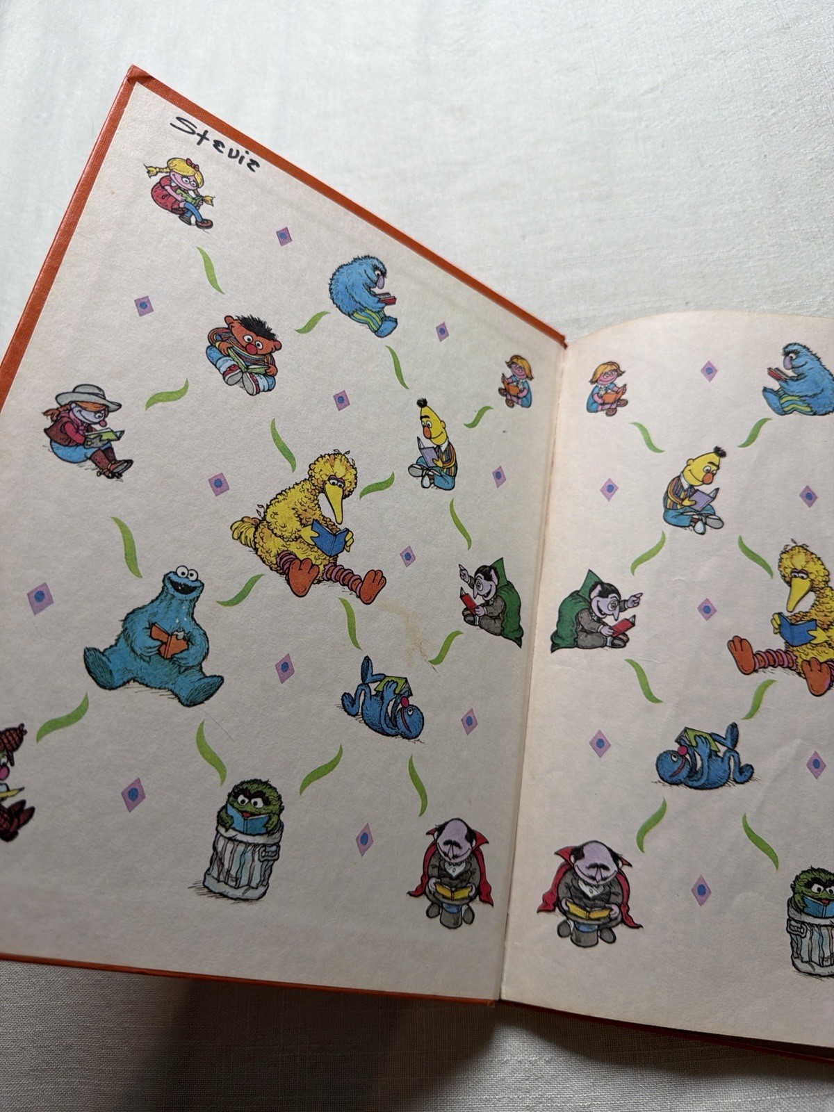 Lot 18 Vintage Sesame Street Book Club Books 1980s Kids Grover Big Bird Ernie