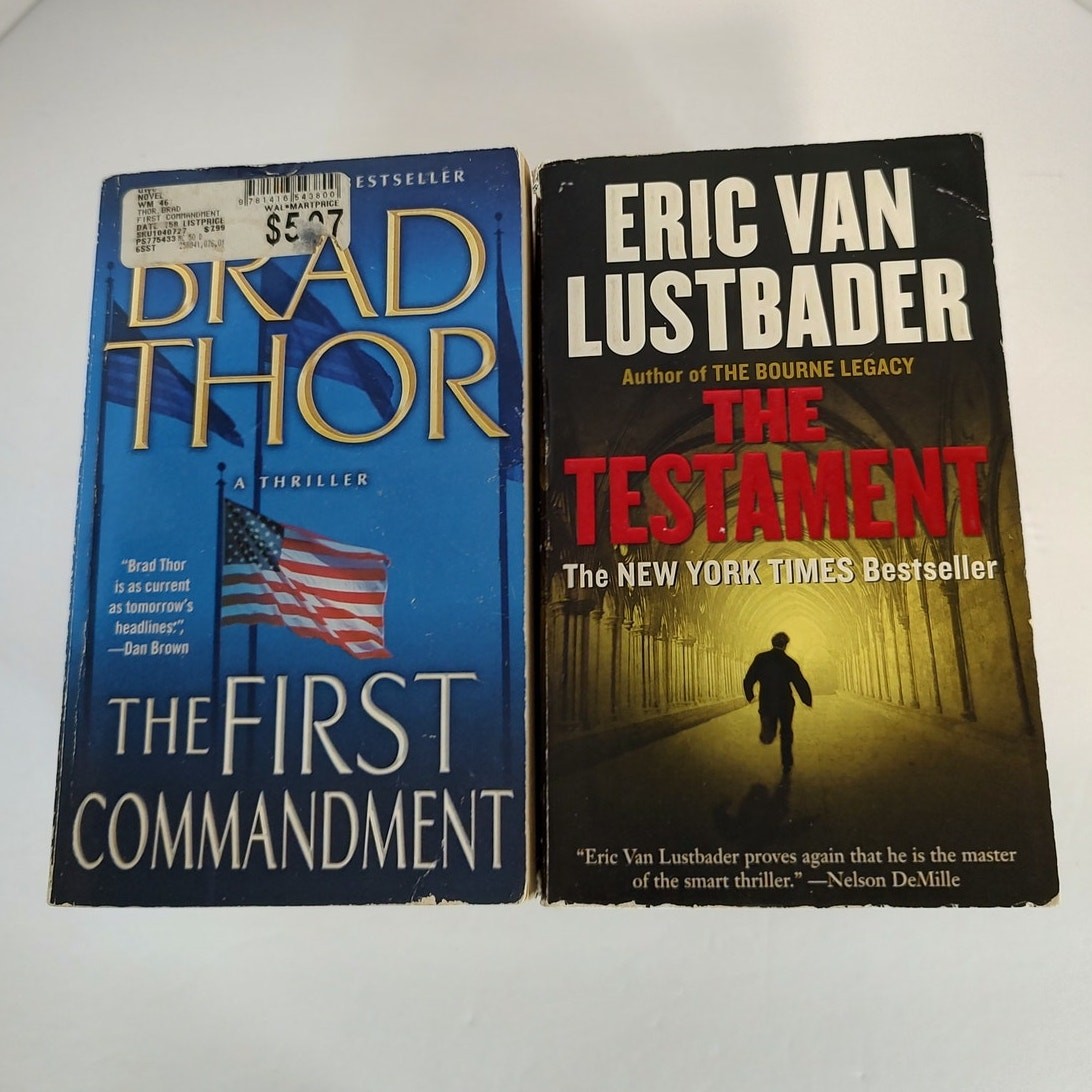 Mixed Authors Paperback Lot/10 Suspense Crime Thriller