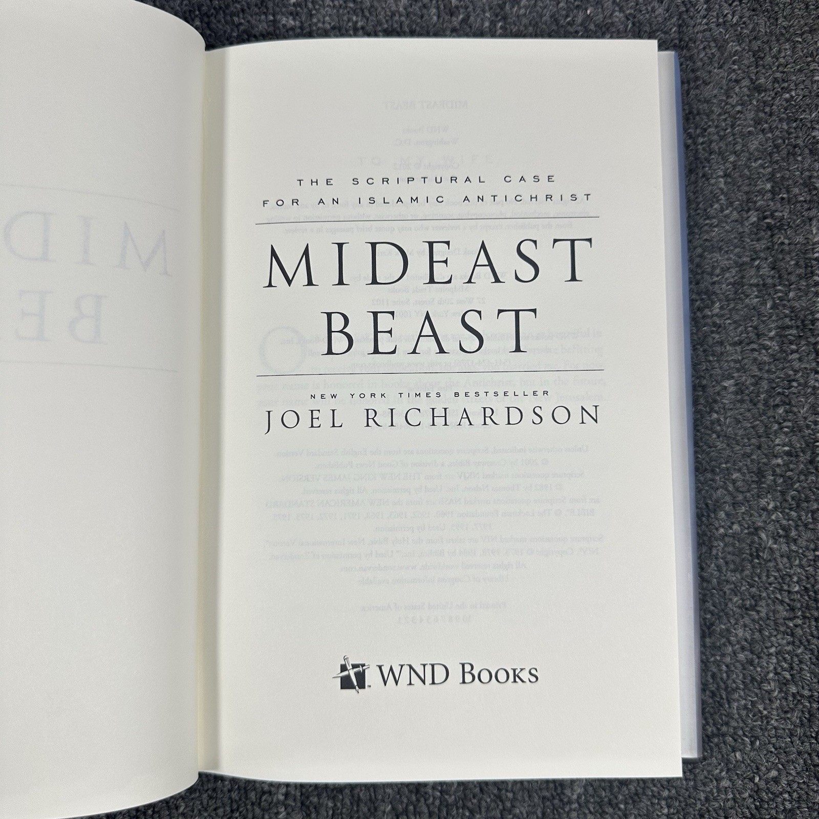 Mideast Beast: The Scriptural Case for an Islamic Antichrist by Joel Richardson