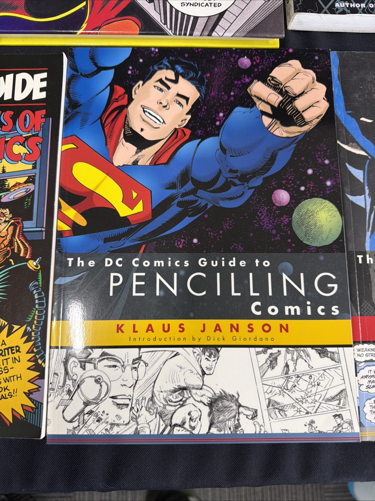 How To Draw Comics Book Lot Of 9 Marvel DC Writing Pencilling Art Guide