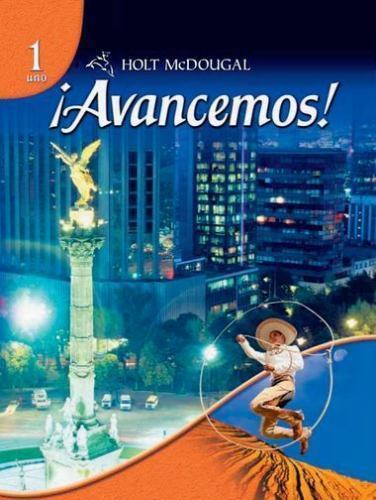 Avancemos, 1 uno by HOLT MCDOUGAL