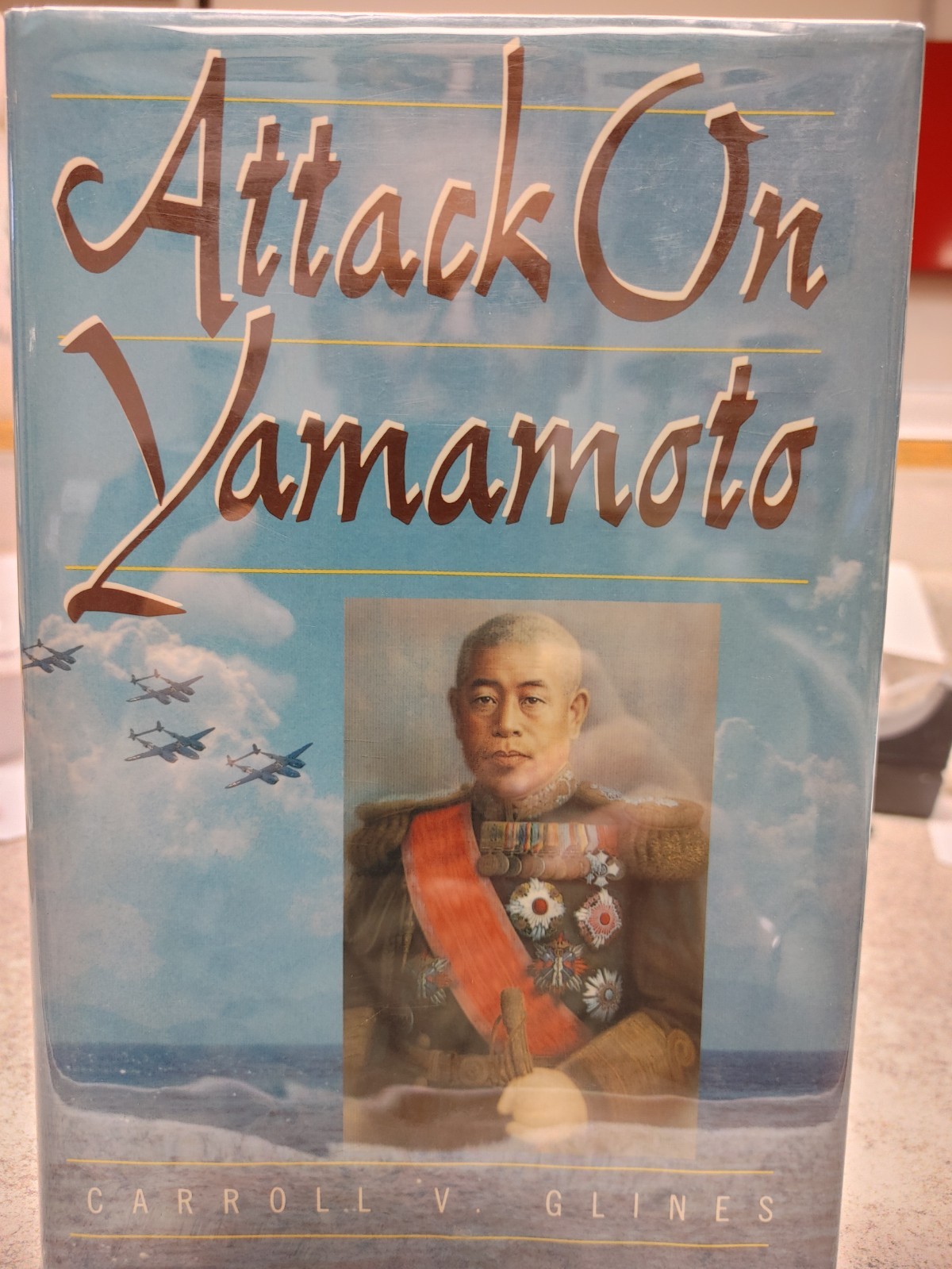 ATTACK ON YAMAMOTO SIGNED BY JOHN MITCHELL, REX BARBER