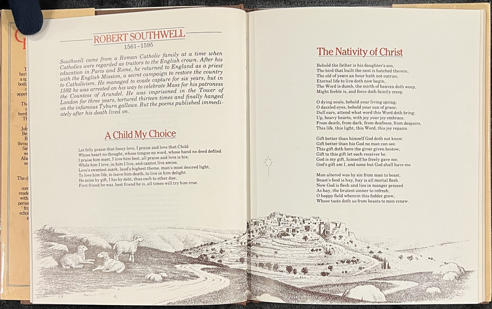 EERDMANS BOOK OF CHRISTIAN POETRY [HARDCOVER , FIRST EDITION , 1981]