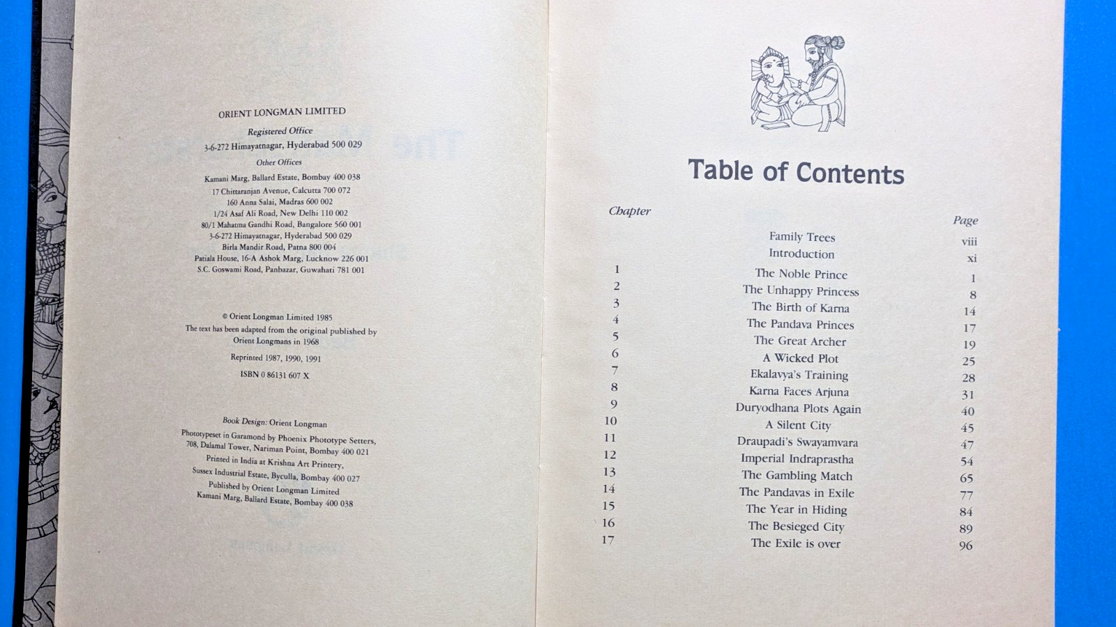 THE RAMAYANA [Lakshmi Lal] + THE MAHABHARATA [Shanta R Rao] HCDJ Illustrated