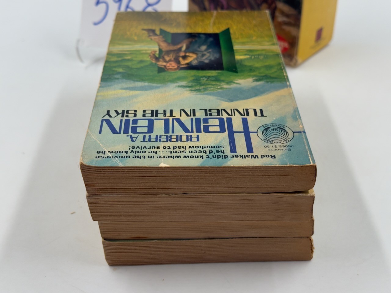 Robert Heinlein PB Del Rey Future Worlds of Box Set 4 Books, 1978