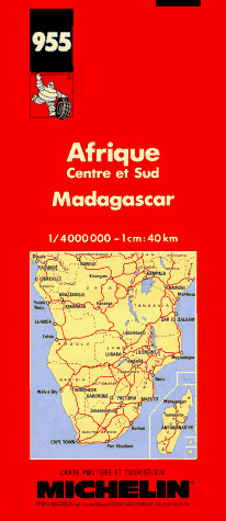 Central and South and Madagascar: No.955 (… by Pneu Michelin Sheet map, folded
