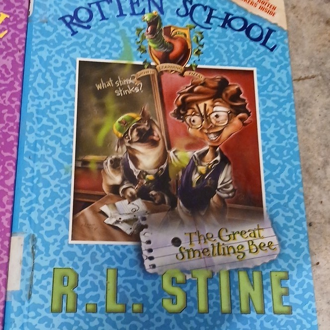 HarperCollins Hardcover Rotten School by R.L. Stine, Ages 9-12, Illustrated
