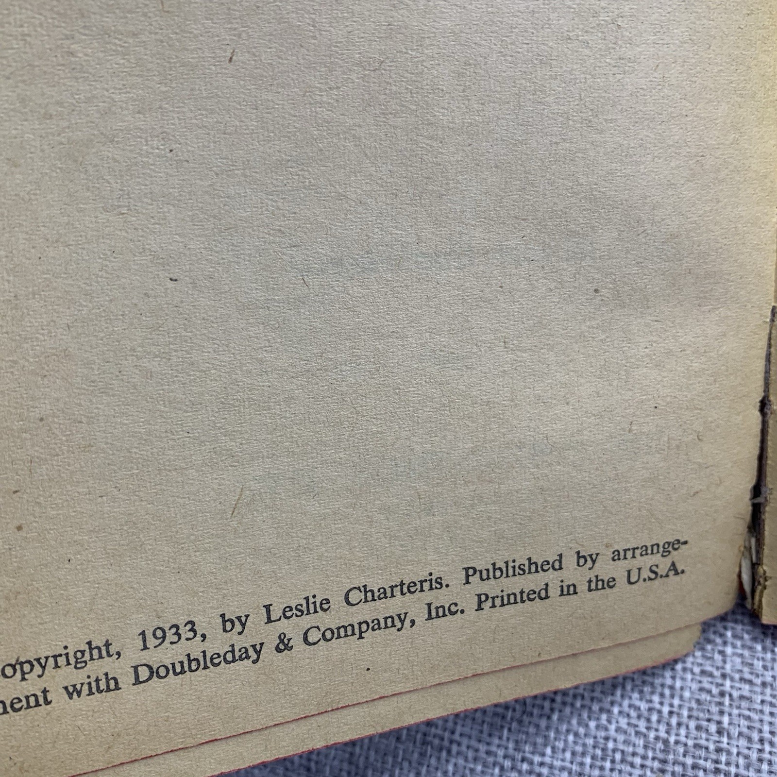 The Saint 7 book lot by Leslie Charteris Vintage 1930s 40s Paperbacks Avon